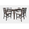 Jofran Lincoln Square Counter Height Table and Chair Set