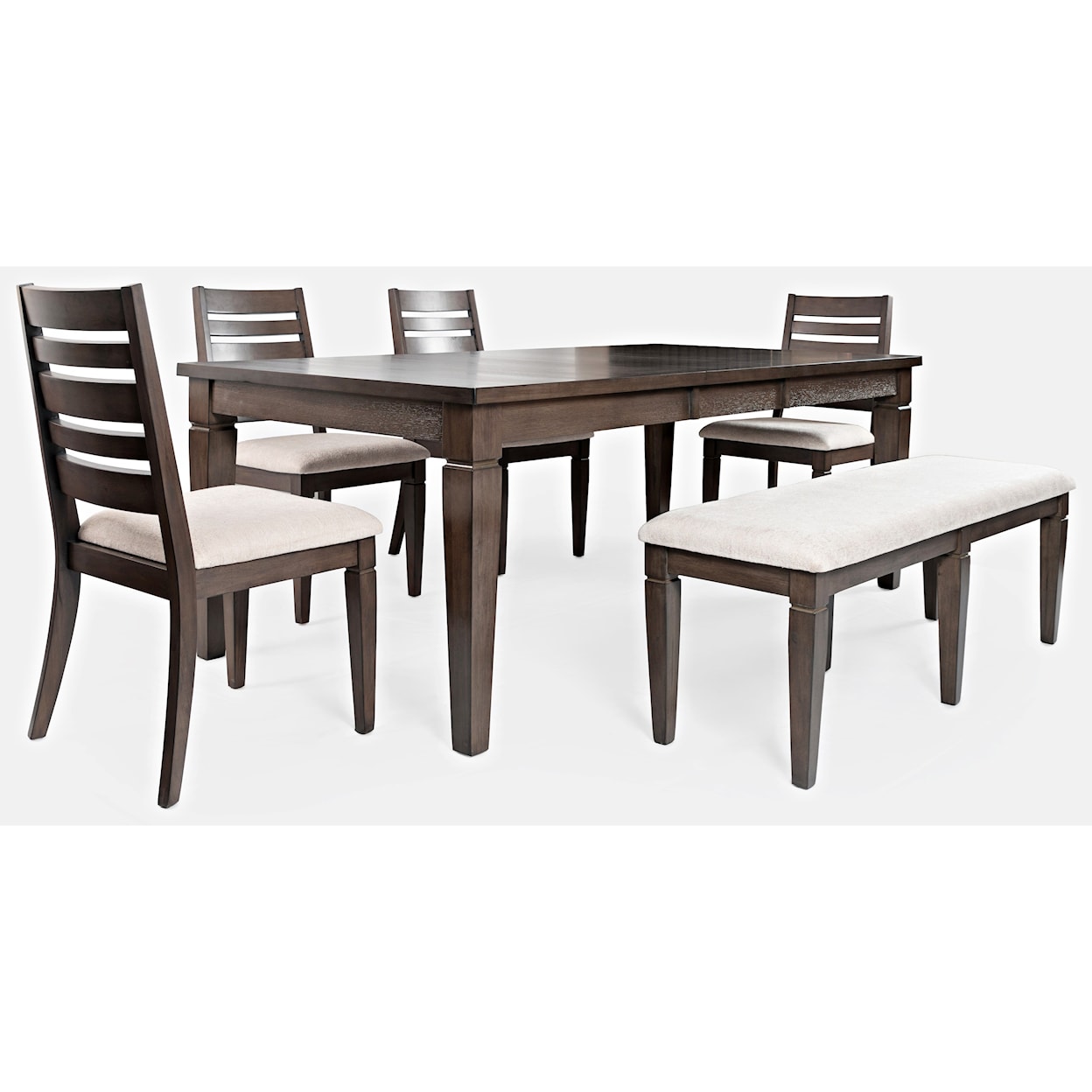 VFM Signature Lincoln Square Table and Chair Set with Bench