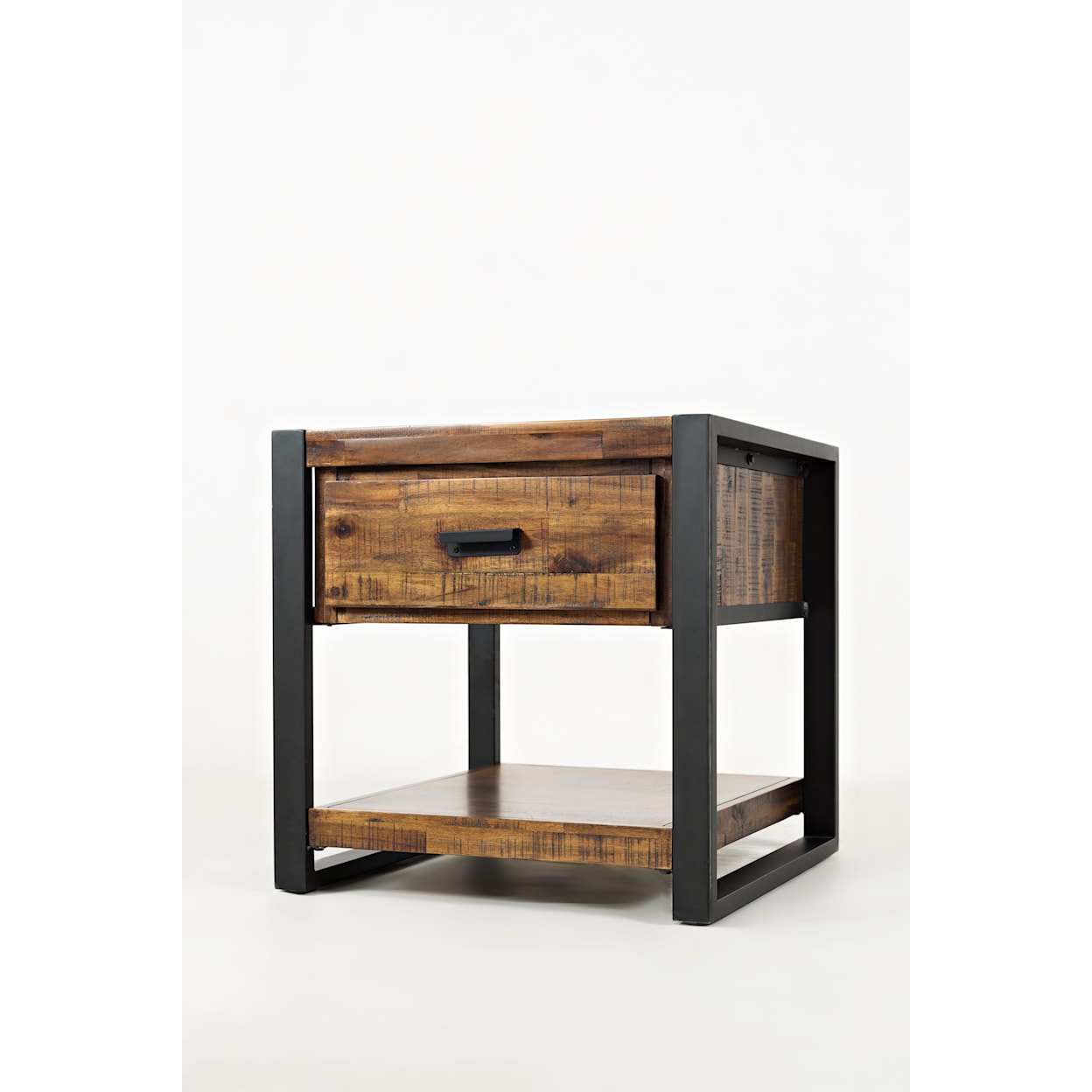 Jofran Loftworks End Table with Drawer