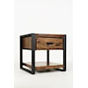 Jofran Loftworks End Table with Drawer