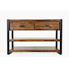 Jofran Loftworks Sofa Table with Drawers