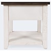 VFM Signature Morgan County End Table-Vintage White