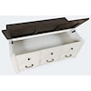 Jofran Madison County Lift Lid Cocktail Table-Vintage White