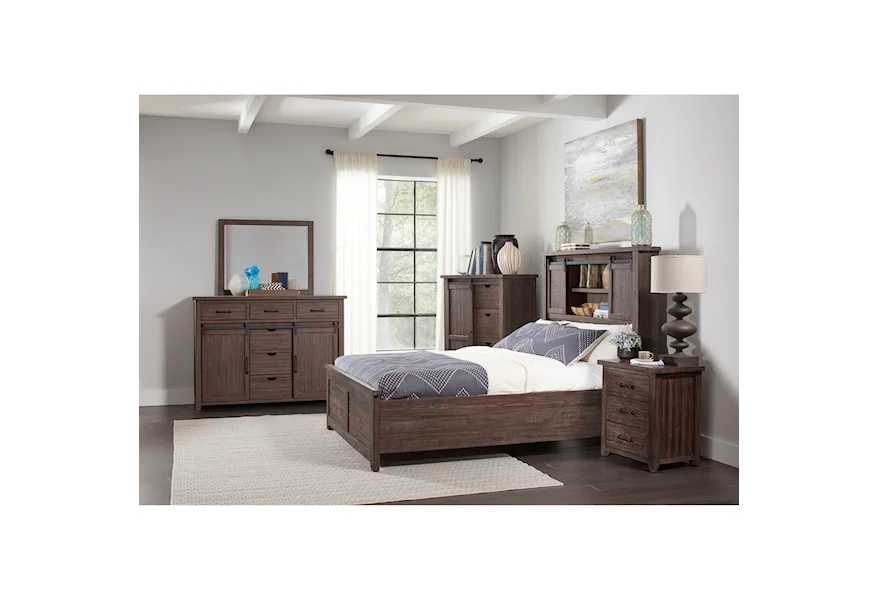 Madison County King Bedroom Group by Jofran at Stoney Creek Furniture 