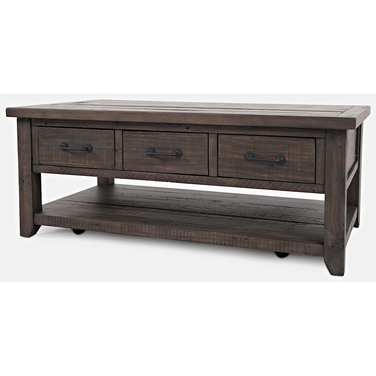 Jofran Madison County 3 Drawer Cocktail Table
