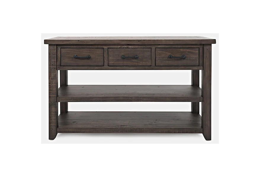 Madison County 3 Drawer Console by Jofran at VanDrie Home Furnishings