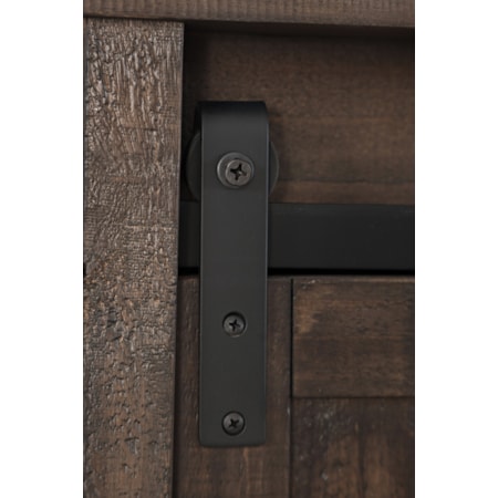 King Barn Door Bed