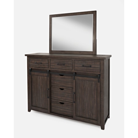 Dresser and Mirror