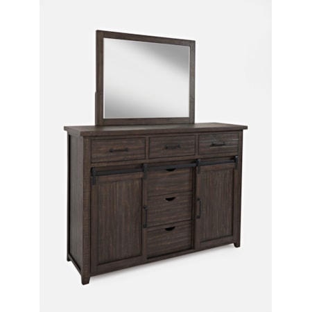 Dresser and Mirror