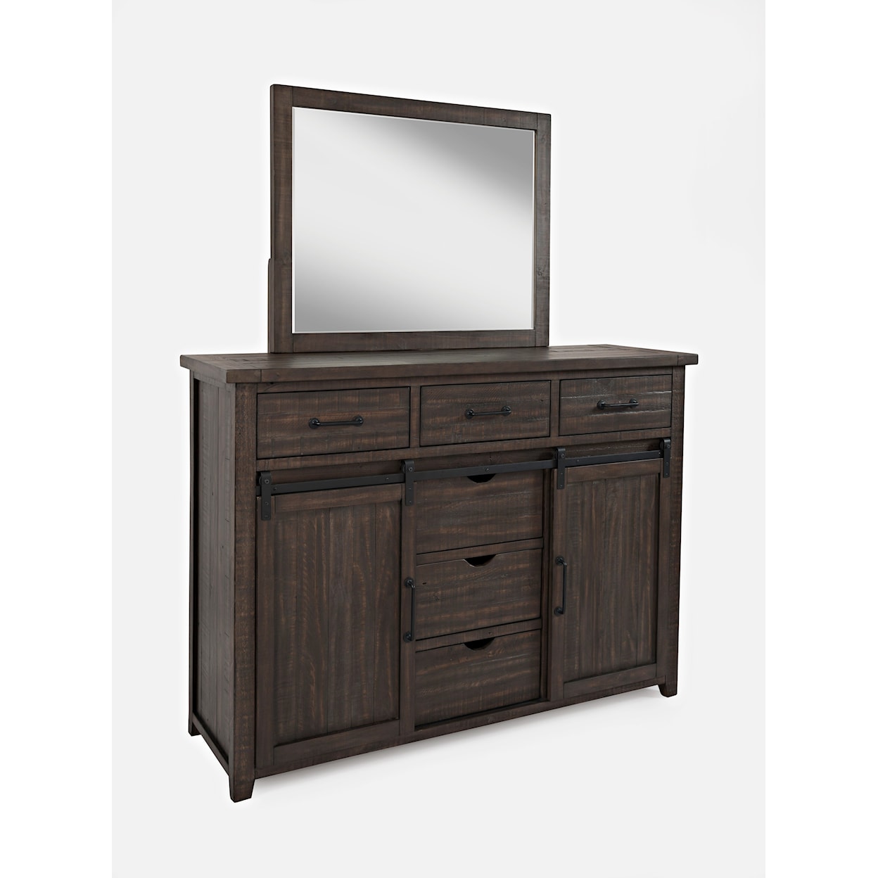 Jofran Madison County Dresser and Mirror