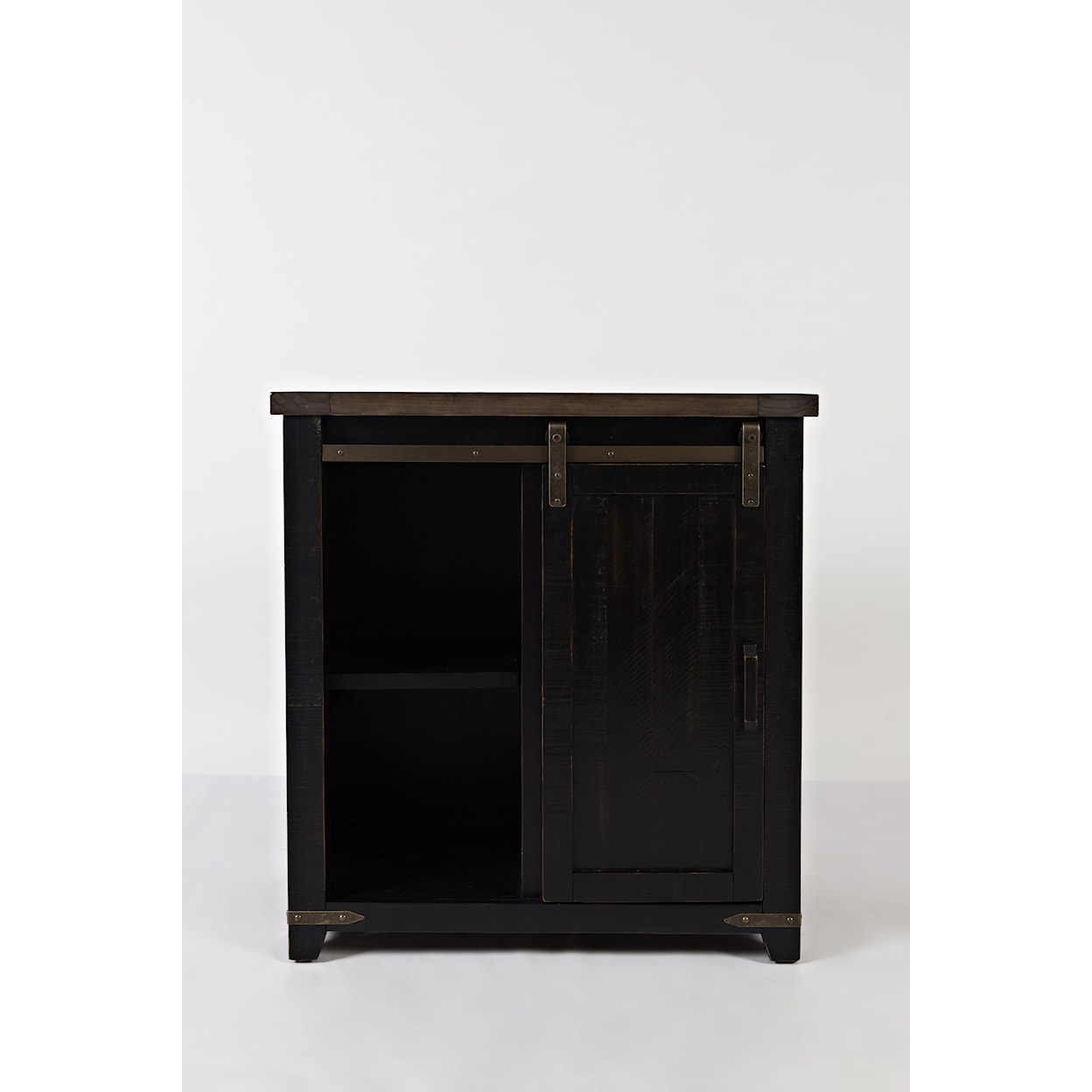 Jofran Canton Black Accent Cabinet