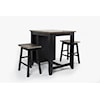 Jofran Madison County Counter Height Table Set