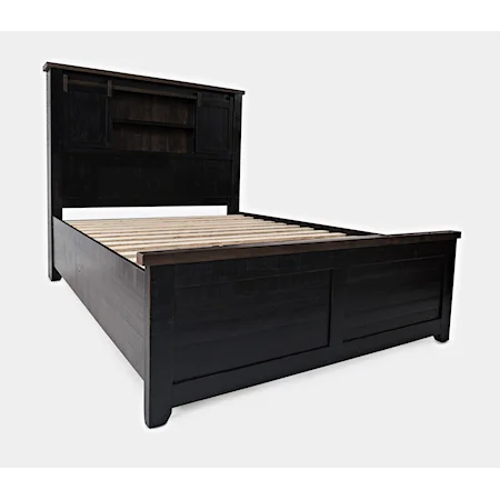 Queen Barn Door Bed