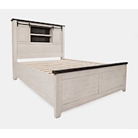 King Barn Door Bed