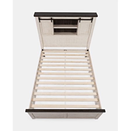 Queen Barn Door Bed