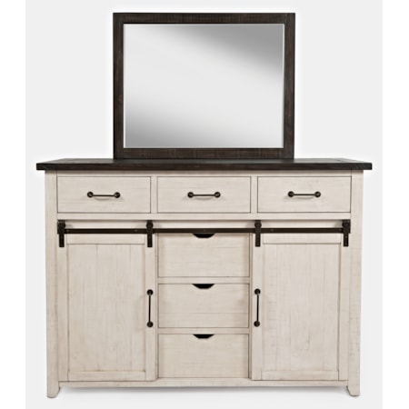 Dresser and Mirror