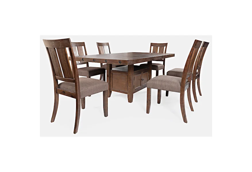 Mission Viejo 7-Piece Table and Chair Set by Jofran at Jofran