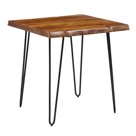 Live Edge End Table