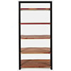 Belfort Essentials Live Edge 5 Shelf Bookcase