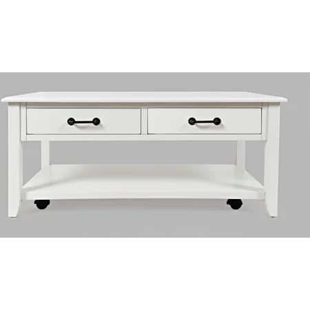 2 Drawer Castered Coffee Table
