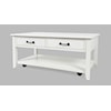 Jofran North Fork 2 Drawer Castered Coffee Table