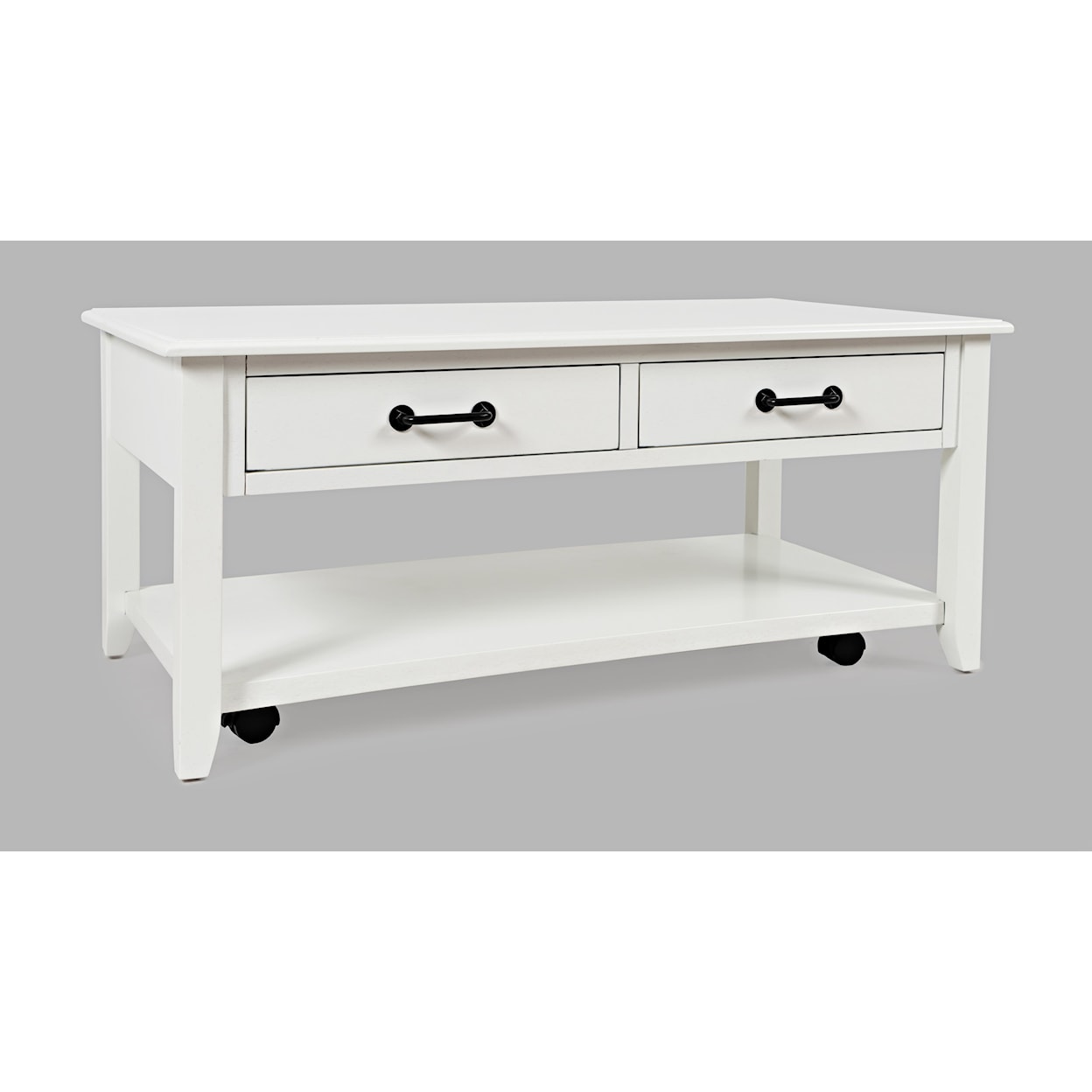 Jofran North Fork 2 Drawer Castered Coffee Table