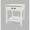 Jofran North Fork End Table with Drawer