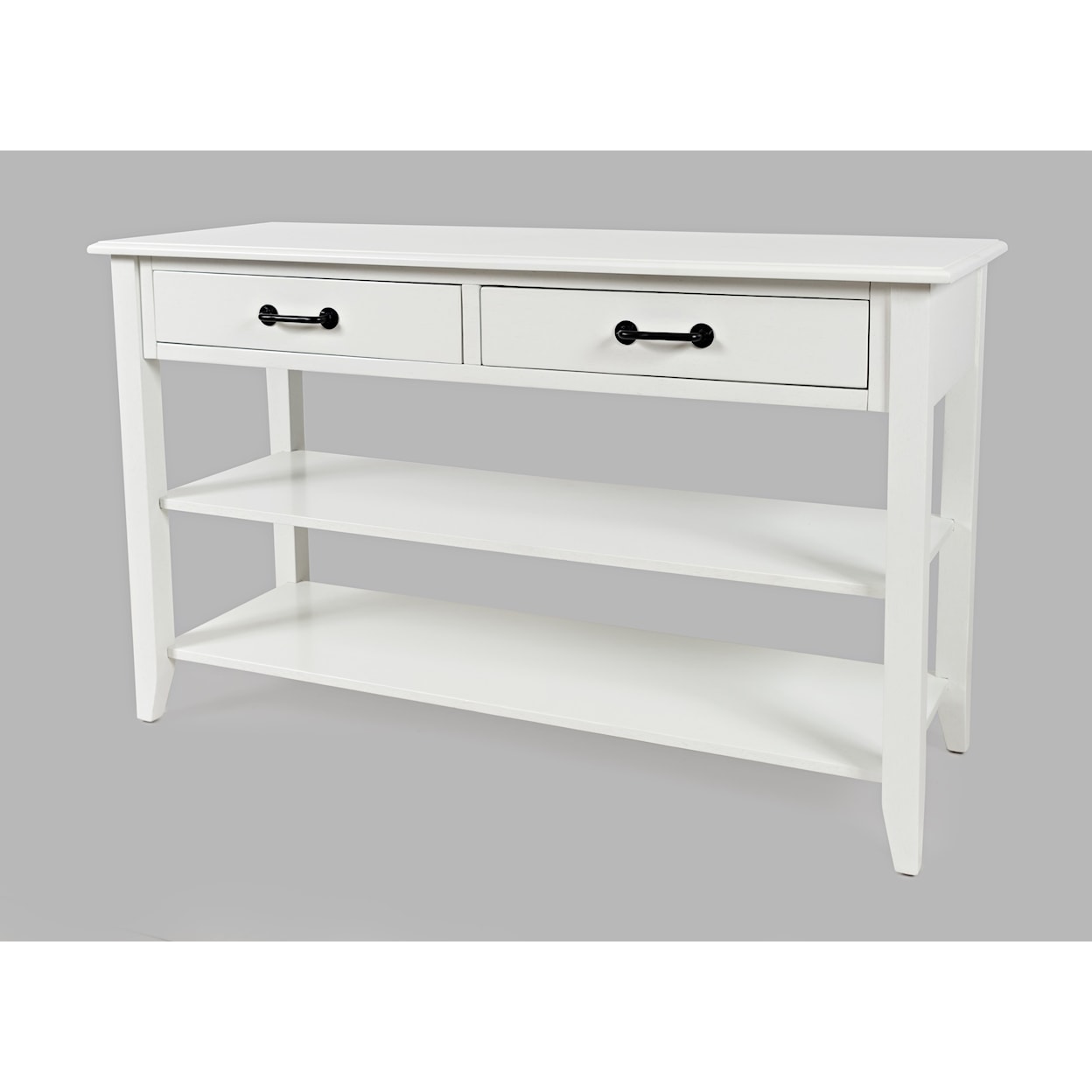 Jofran North Fork Sofa Table with 2 Drawers