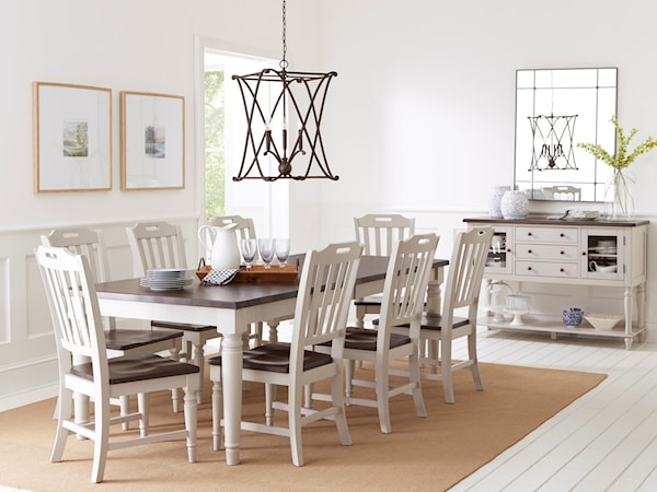 Dining Table with 8 Chairs