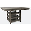 Jofran Outer Banks Hi/Low Square Storage Dining Table