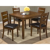 5 Pack- Table with 4 Chairs