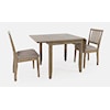 Jofran Prescott Park 3-Piece Dining Table and Chair Set