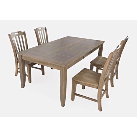 5-Piece Dining Table and Chair Set