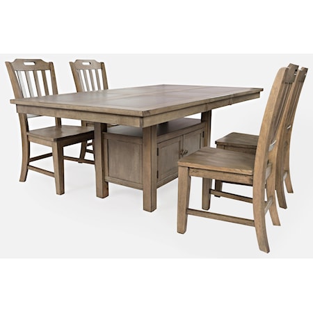 5-Piece Dining Table and Chair Set