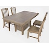 Jofran Prescott Park 5-Piece Dining Table and Chair Set