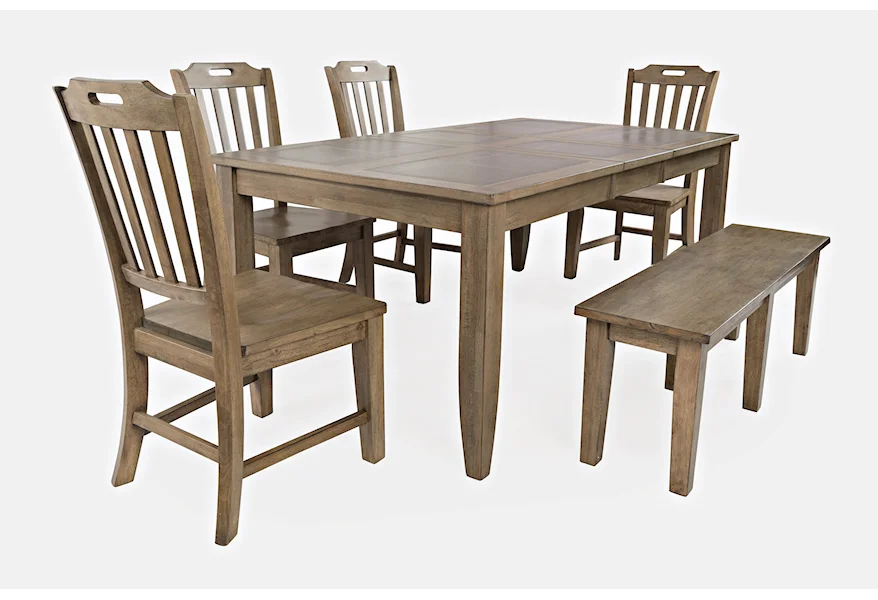Prescott Park 6-Piece Dining Table and Chair Set by Jofran at Jofran