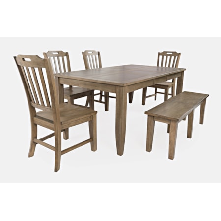 6-Piece Dining Table and Chair Set