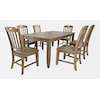 Jofran Prescott Park 7-Piece Dining Table and Chair Set