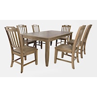 7-Piece Dining Table and Chair Set