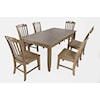 VFM Signature Prescott Park 7-Piece Dining Table and Chair Set