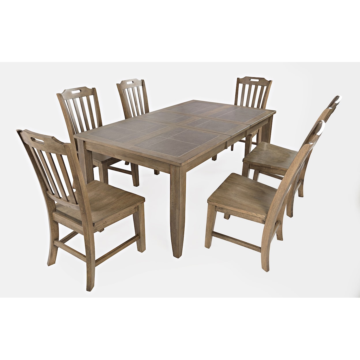 Jofran Prescott Park 7-Piece Dining Table and Chair Set