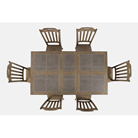 7-Piece Dining Table and Chair Set