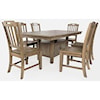 Jofran Prescott Park 7-Piece Dining Table and Chair Set