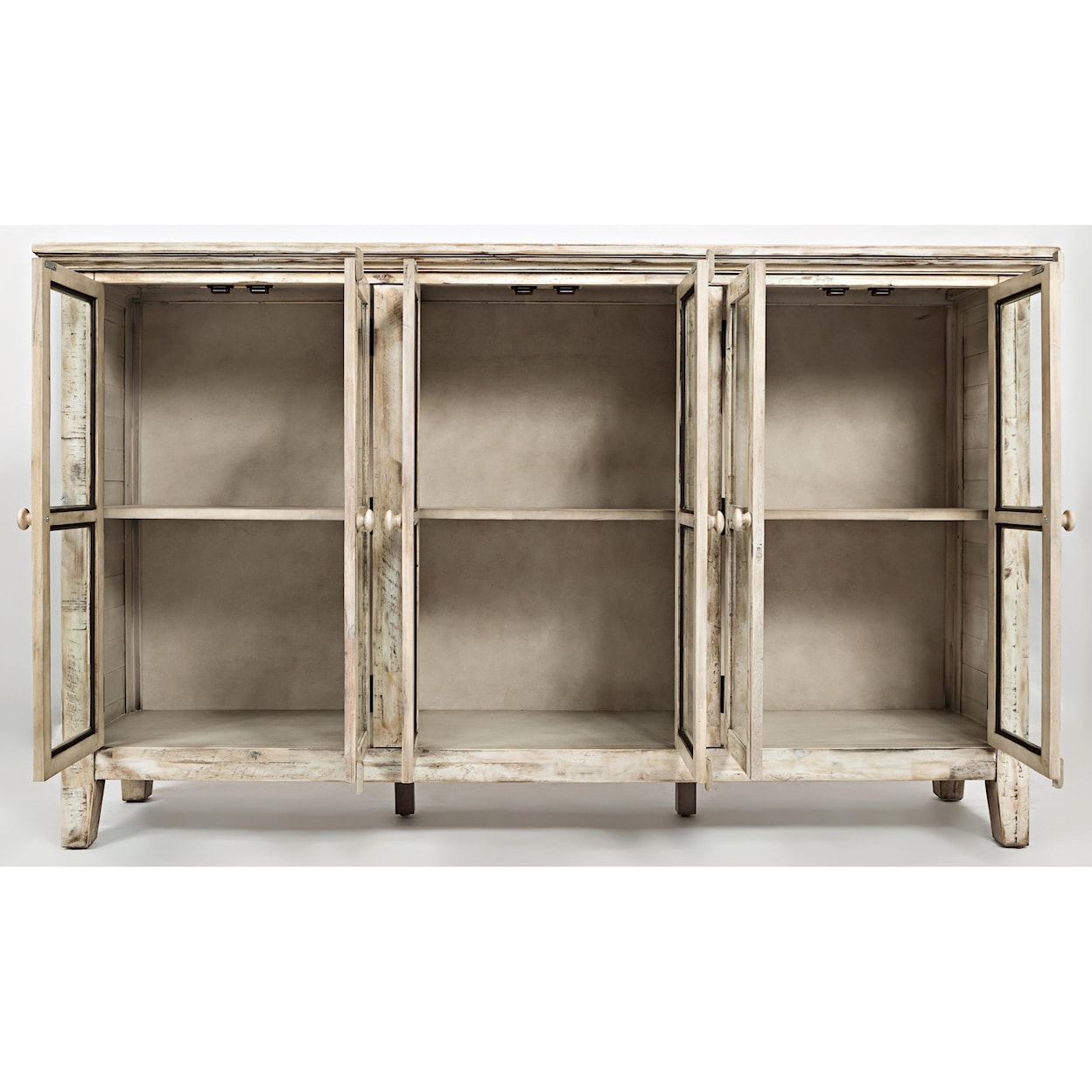 Jofran Rustic Shores 6 Door High Cabinet