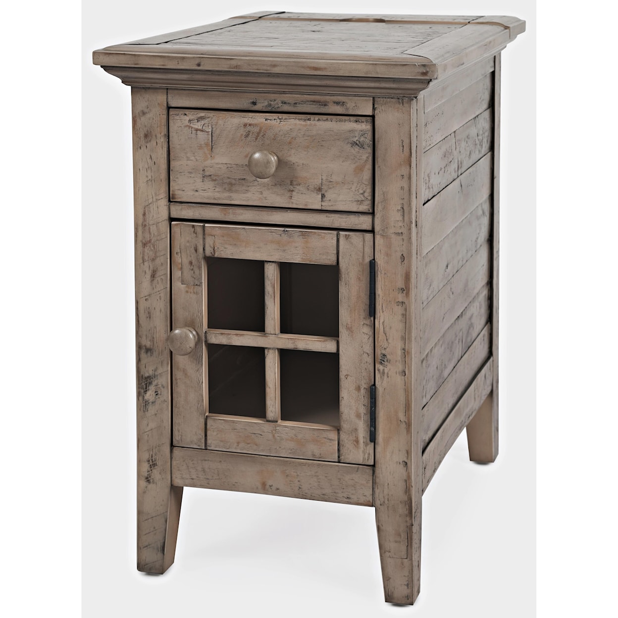 VFM Signature Rustic Shores Power Chairside Table