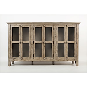 Jofran Rustic Shores 6 Door High Cabinet