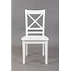 Jofran Simplicity “X” Back Side Chair