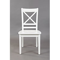 “X” Back Dining Room and Kitchen Side Chair
