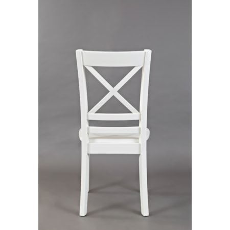 “X” Back Side Chair