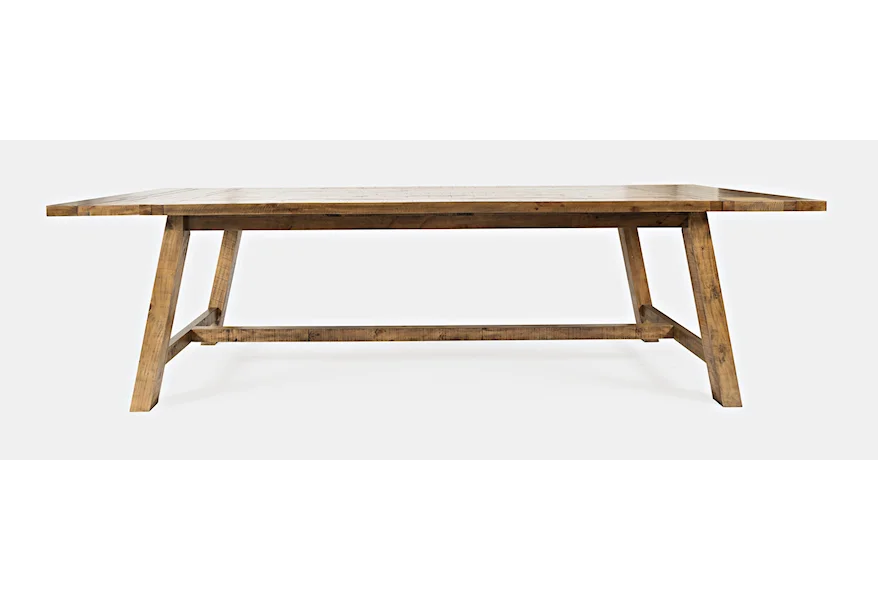 Telluride Counter Height Trestle Table by Jofran at Jofran